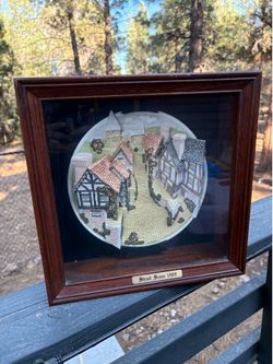 David winter plate/street scene