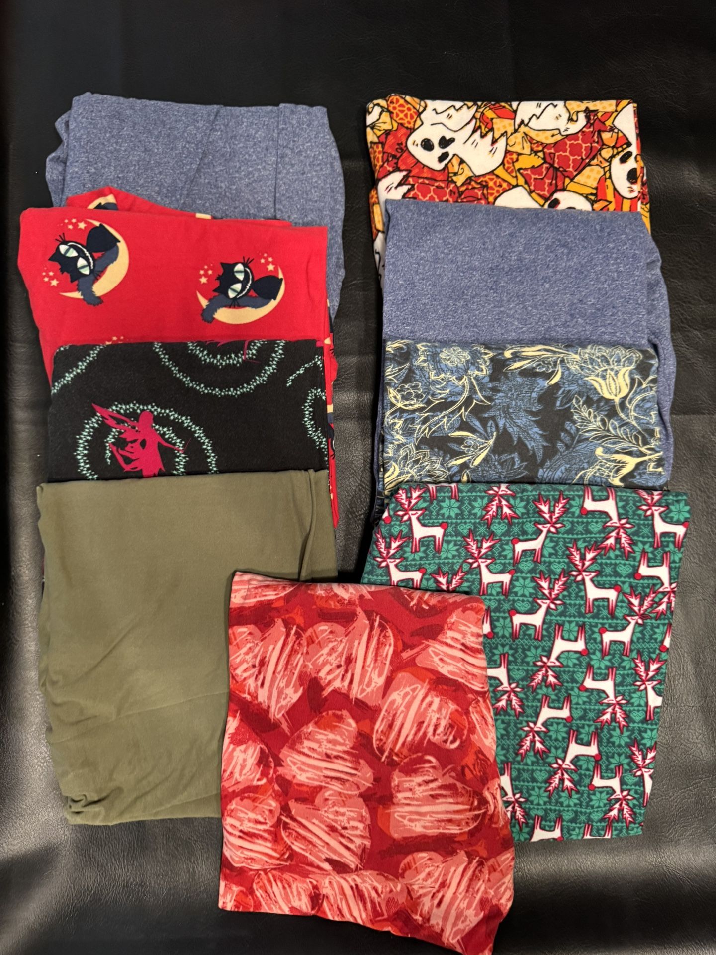 LuLaRoe TC Leggings Lot Of 9