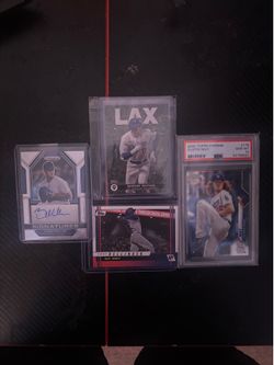 Dodger baseball card bundle