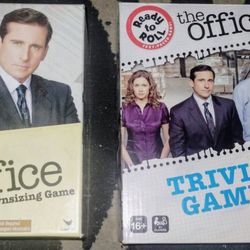 Set Of Two " The Office" Games