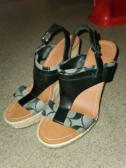 Coach wedges