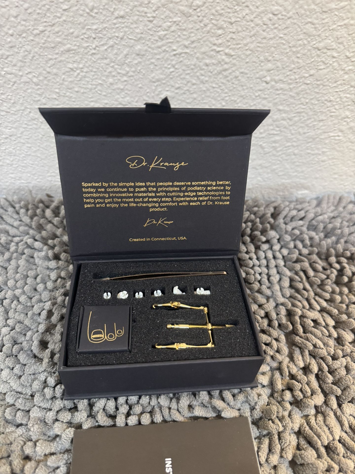 Dr Krange nail corrector tool - relieves ingrown nail and curved Toenails