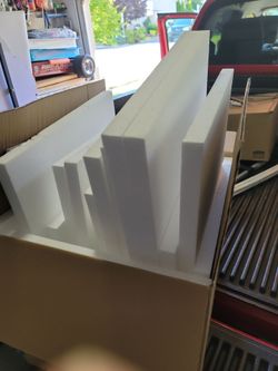 Styrofoam sheets 20" x 16"