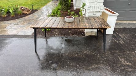Patio table from Article