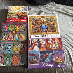 Disney Jigsaw Puzzles Combo