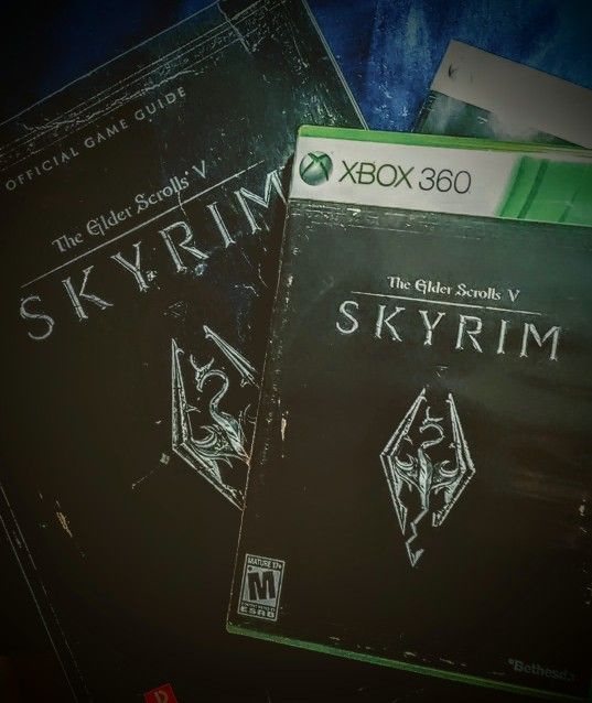 Skyrim Gamers Guide + Xbox 360 Game