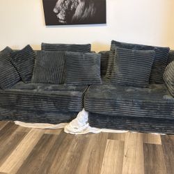Boneless Corduroy Sofa