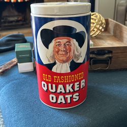 Old Fashion Quaker Oats Cookie Jar