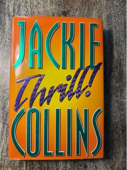 Thrill! by Jackie Collins | Hardcover | 1998 Simon & Schuster | International Bestselling Author