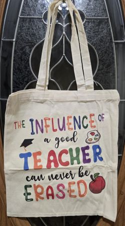 Teacher Canvas Bag