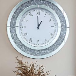 Mirror Wall Clock