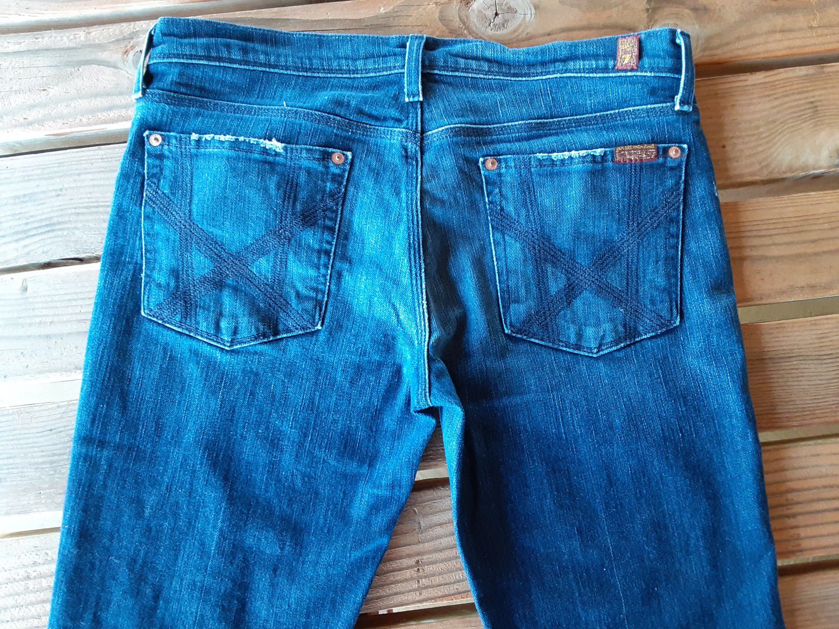 $25 Seven for all Mankind "Mia" jeans women juniors size 32