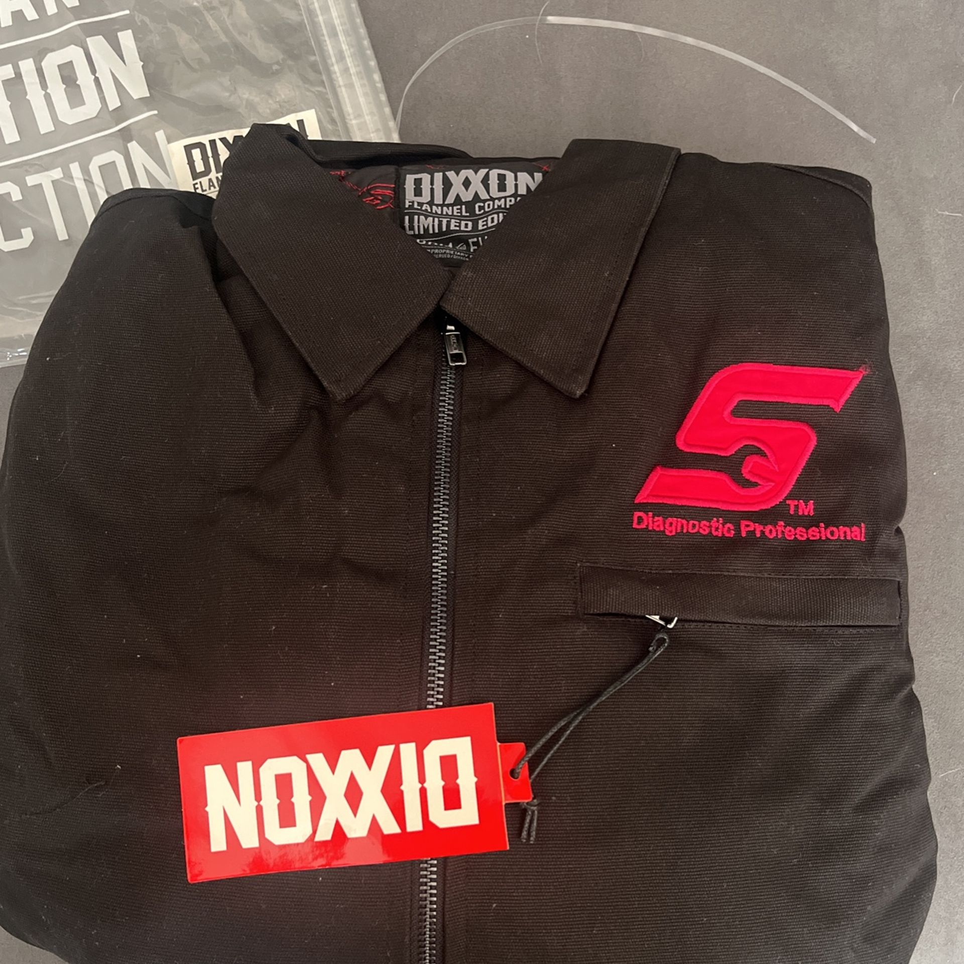 Large Snap On Dixxon Flannel Company Jacket