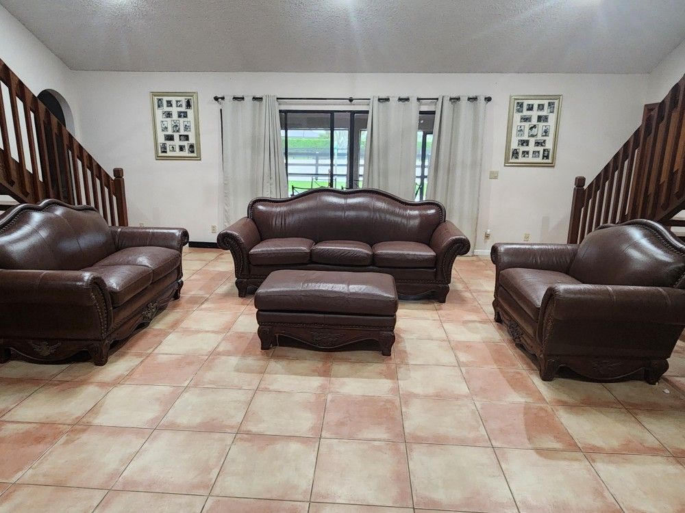 Leather Couches