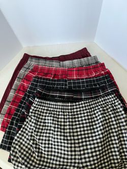 George Men's Moisture-Wicking Stretch Woven Boxers 6-Pack (Size Large)