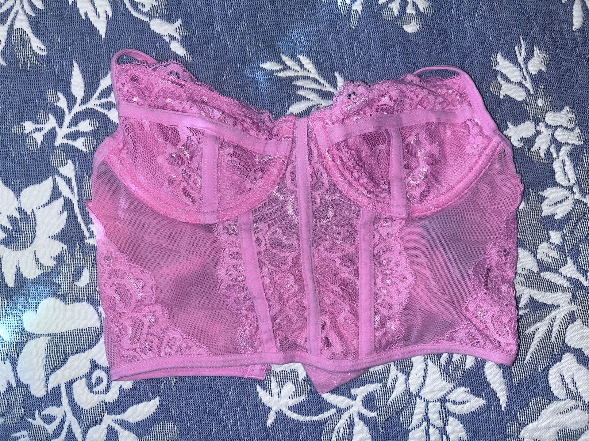 Pink Corset Top