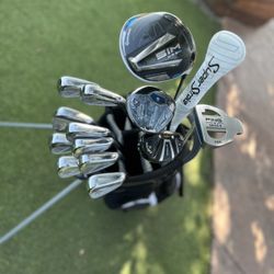 “NICE “ Callaway, Taylor Made, Complete Golf Set 14 Clubs + Callaway Stand Bag🔥 Great Deal💰 $798 OBO