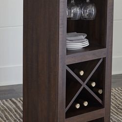 Wine Bar Rack Storage Cabinet