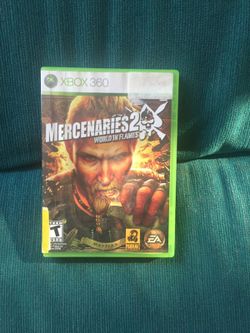 Xbox 360 Mercenaries 2 World in Flames Game