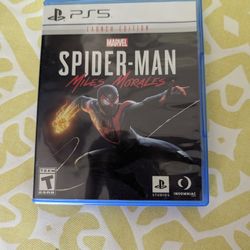 PS5 Spiderman Miles Morales 