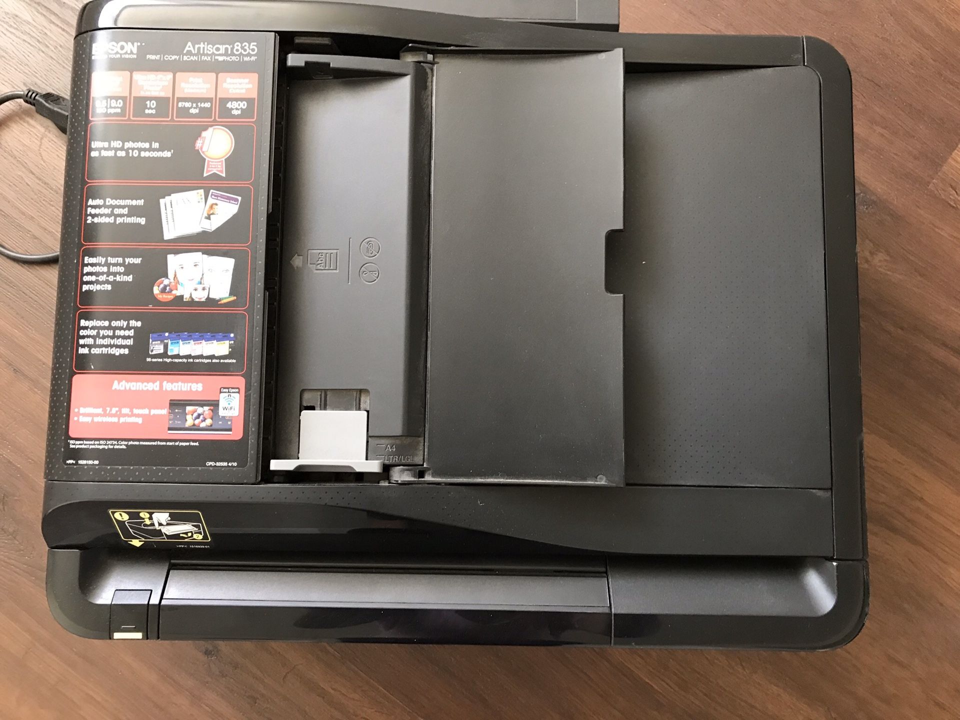Epson Artisan 835 Wireless printer/fax/scanner/copier for Sale in
