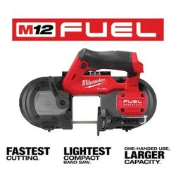Milwaukee M12 FUEL 12V Lithium-Ion Cordless Compact Band Saw (Tool-Only)