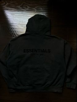 Essential Black Hoodie