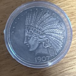 Rare 1907 $10 Coin