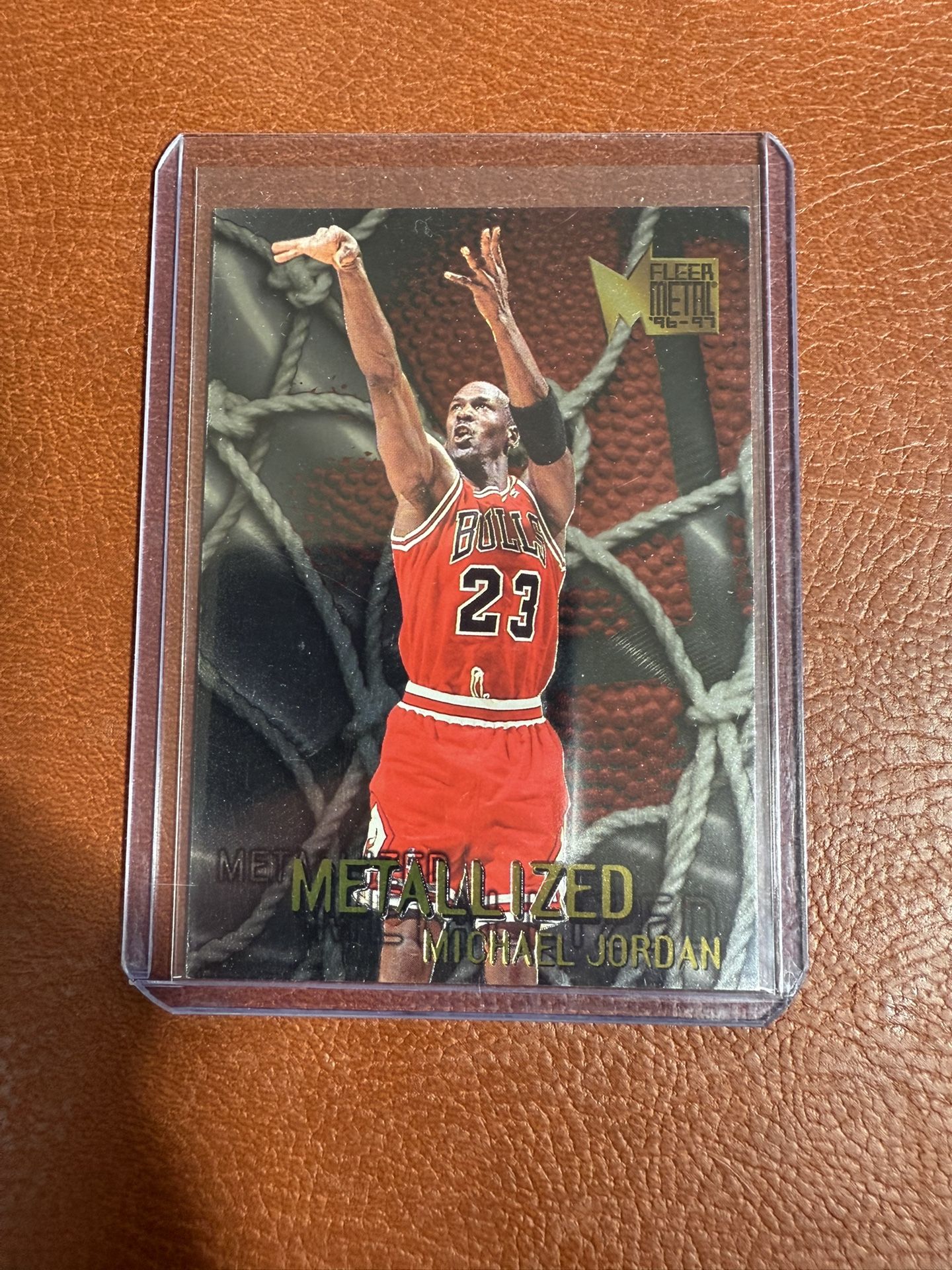 1996-97 Fleer Metal - Metallized Michael Jordan #128