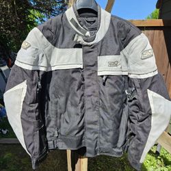 motorcycle jacket. $40