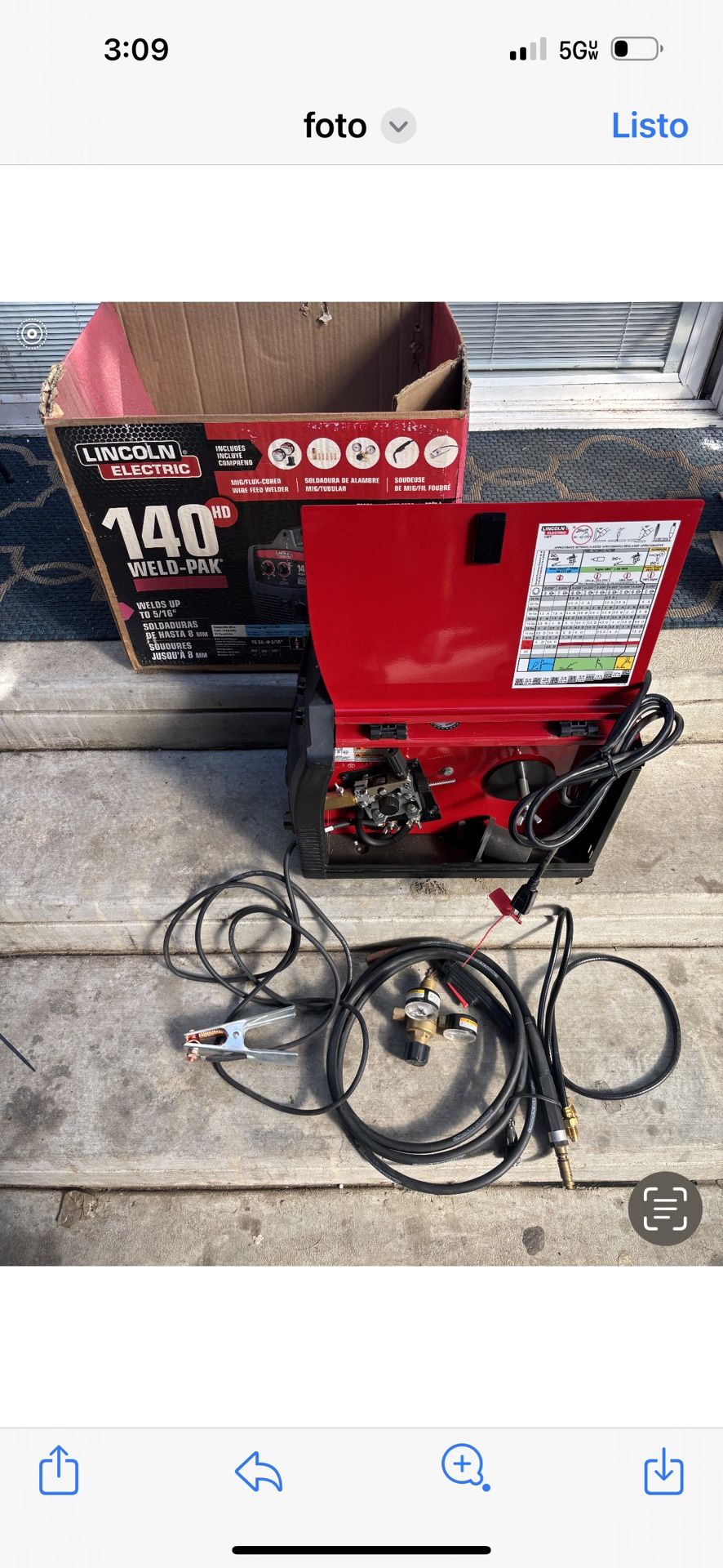 Makina De Soldar 140 Weld Pak Lincon