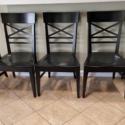 Ethan Allen Crossback Dining Chairs