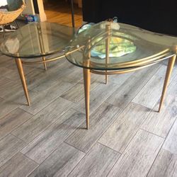 Bedroom Side Glass Tables 