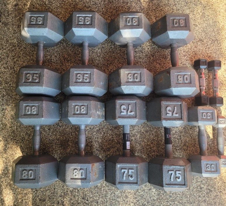 Dumbbells - $1 Per LB