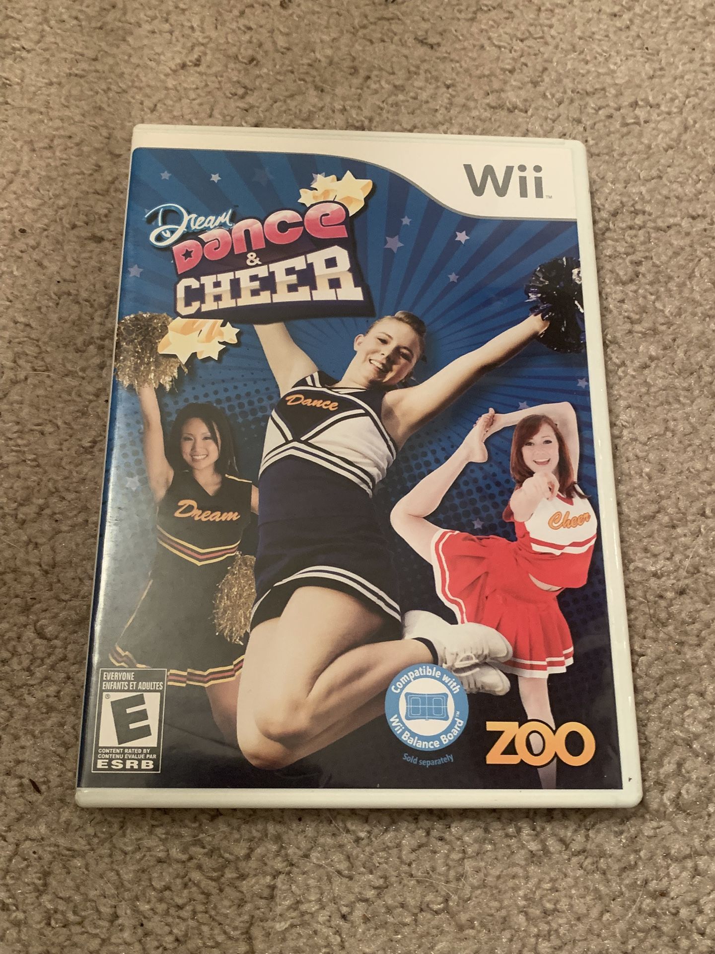 Wii - Dream Dance & Cheer Complete Game