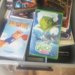 VHS  And Dvds