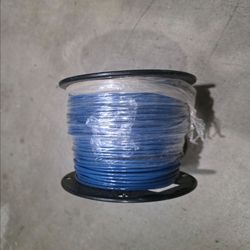 Wire 12 Gauge wire , 1 Conductors, Stranded Copper Blue Wire, 500 ft , THHN (NEW) #12 wire
