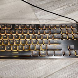 NEW GAMING KEYBOARD, ORANGE BACKLIT