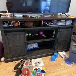 Farmhouse TV stand for 80inch tvs
