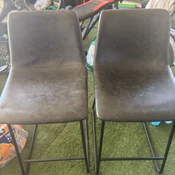 Bar stool set of two