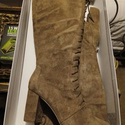 Suede Boots