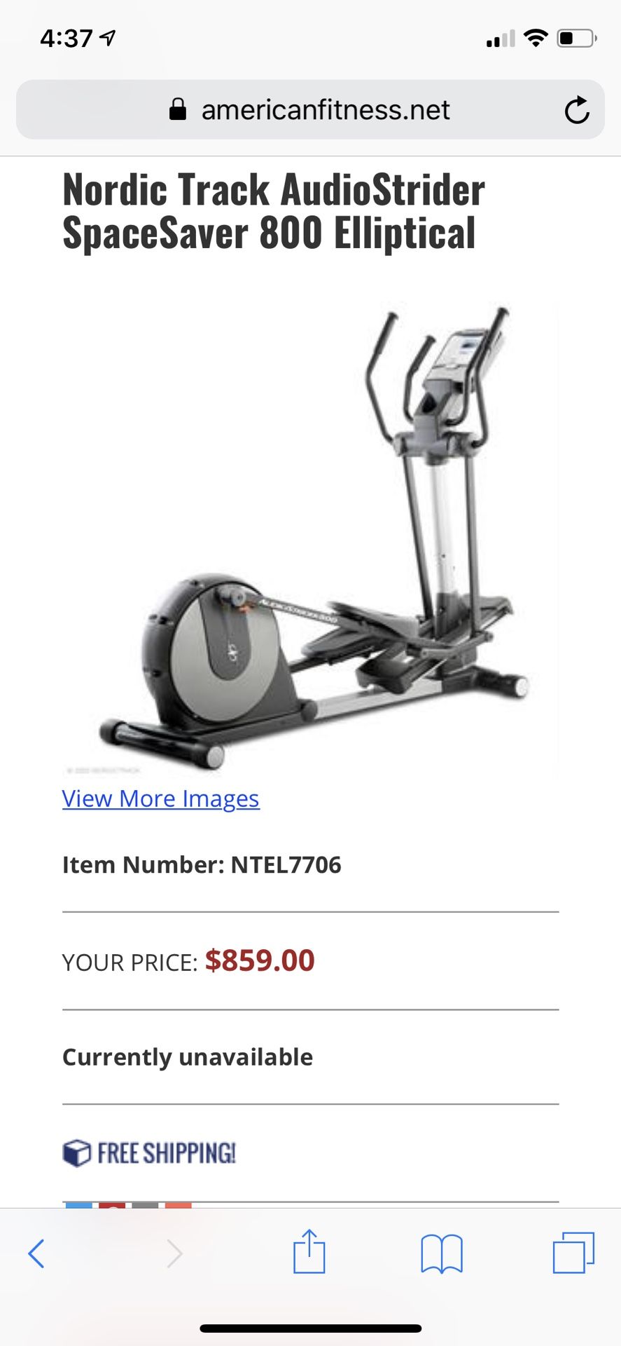 Audiostrider 800 sale