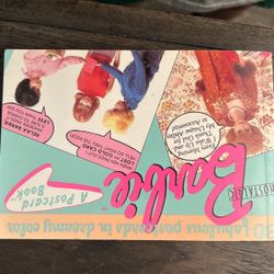 Collectors item nostalgic Barbie postcard book
