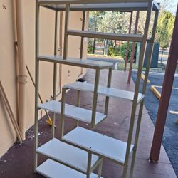 Metal Frame Wood  Shelve 
