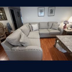 Ashley Furniture Beige Sectional