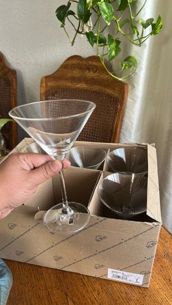 Rona Martini Glasses Set of 6
