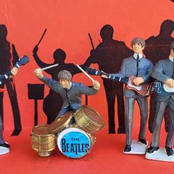 The Beatles Rare 2'3/4 Inch Diecast Figurines
