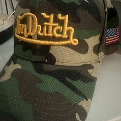 VON DUTCH CAMO HAT • SNAPBACK
