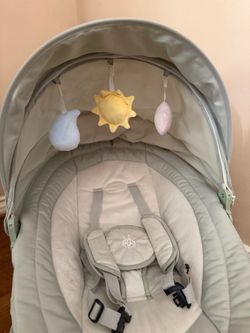 Baby Bouncer Seat with Canopy and Toys