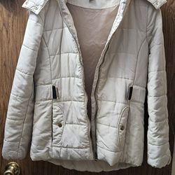 Women's Beige Coat-  HM